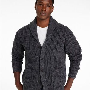 Men's L.L.Bean Classic Ragg Wool Sweater, Cardigan XL
